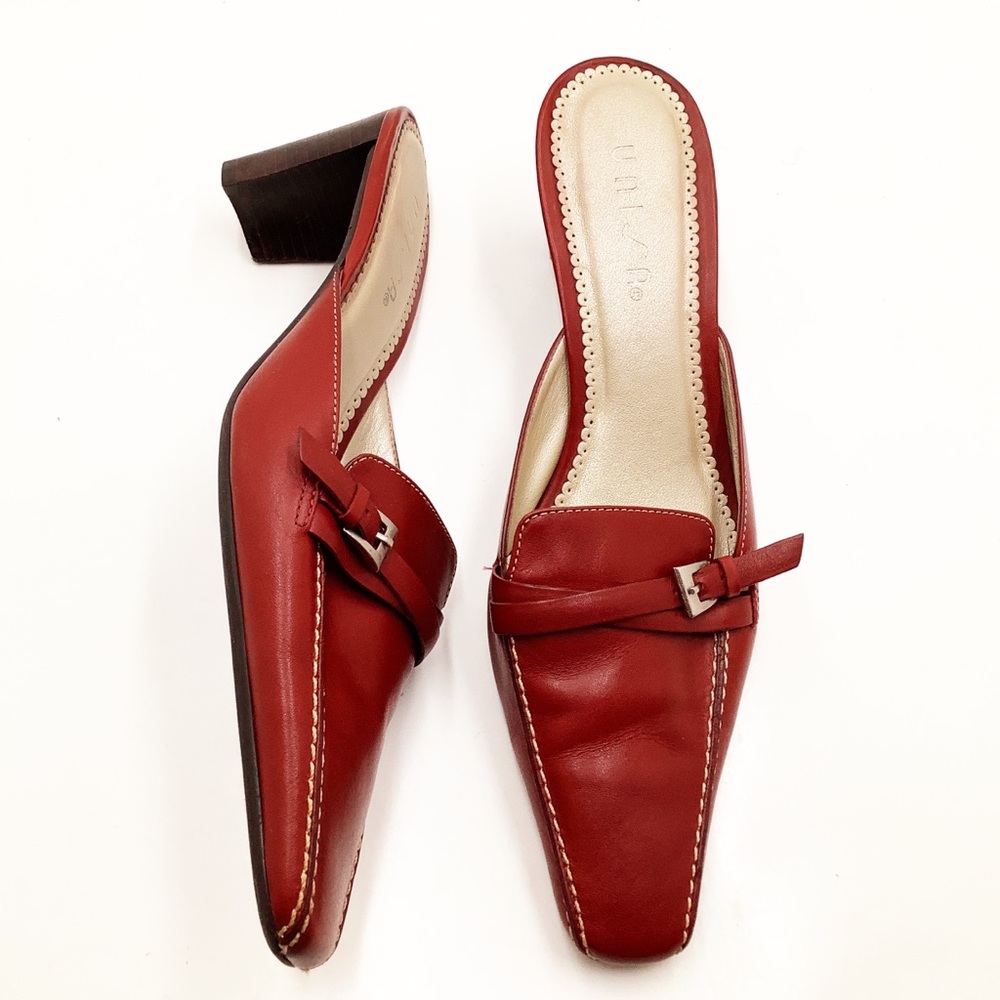{Unisa} Leather Stitched Mules - Picture 5 of 7